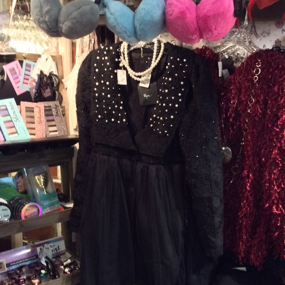 NWT ryu holiday party jacket dress pearling sequin - Picture 6 of 6